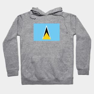 St Lucia National Flag Hoodie